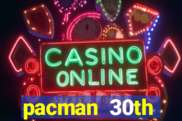 pacman 30th anniversary sonic
